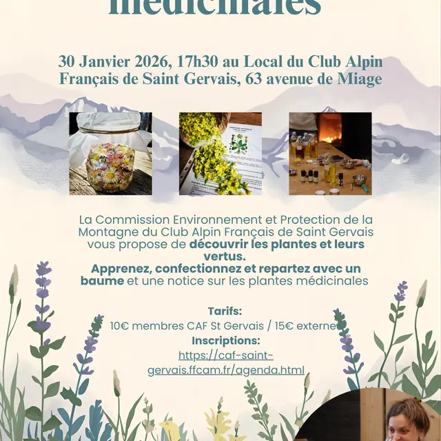 Atelier Plantes médicinales_Saint-Gervais-les-Bains