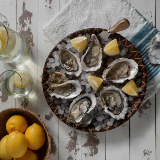 Stand de vente d'huîtres_Flaine