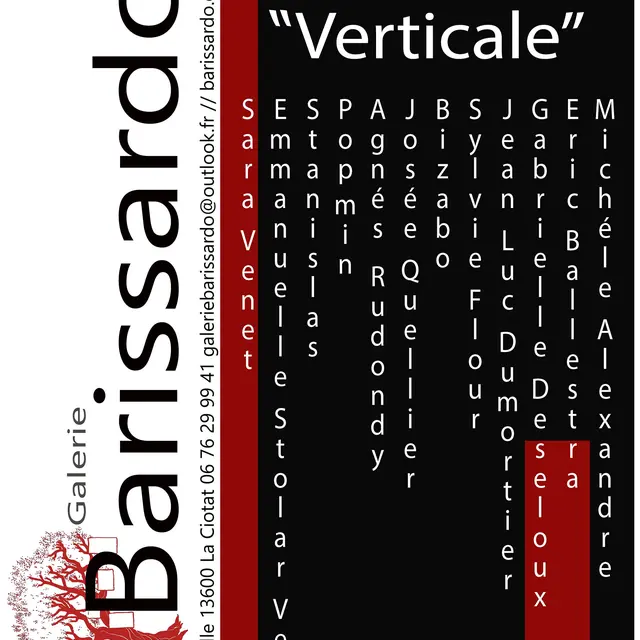 Exposition Verticale à la galerie Barissardo_La Ciotat