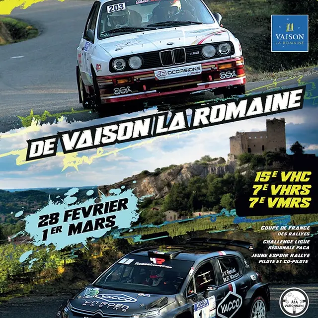 42ème Rallye régional_Vaison-la-Romaine