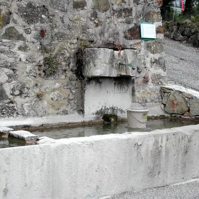Fontaine et lavoir du plus Bas Village