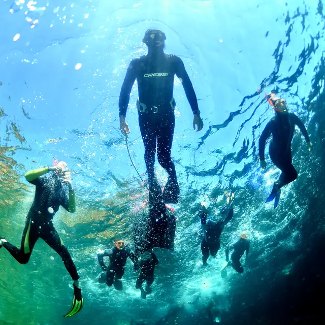 Randonnée palmée avec Azur Plongée