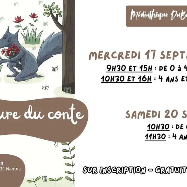 Affiche animation paysage