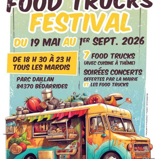 Foodtrucks festival - 3ème édition_Bédarrides