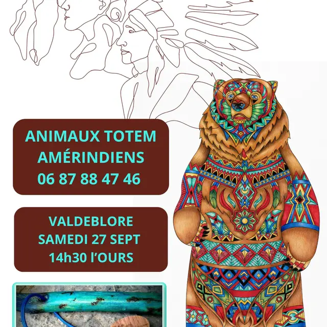 Conférence Animaux Totem Amérindiens_Valdeblore