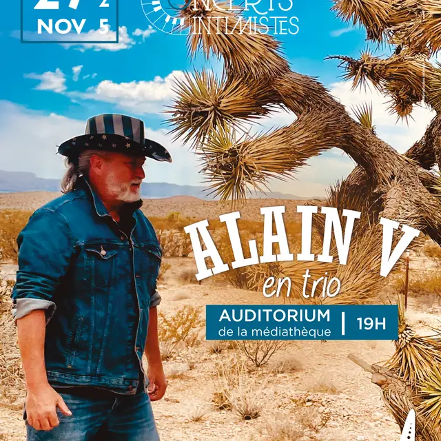 Concert intimiste : Trio Country - Alain V_Cavalaire-sur-Mer