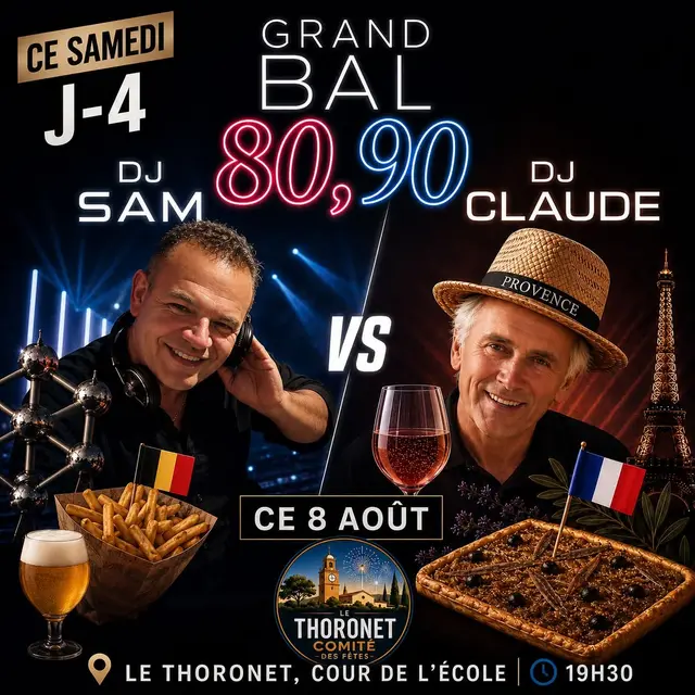 Soirée année 80/90_Le Thoronet