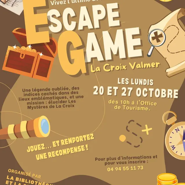 Pichoun'ventures d'automne : Escape Game_La Croix-Valmer