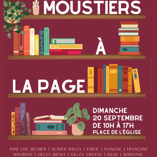9ème édition Moustiers à la Page ! - Rencontre autour du livre et de la BD_Moustiers-Sainte-Marie