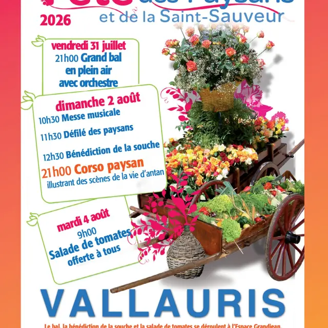 Fête des Paysans et de la Saint-Sauveur_Vallauris Golfe - Juan