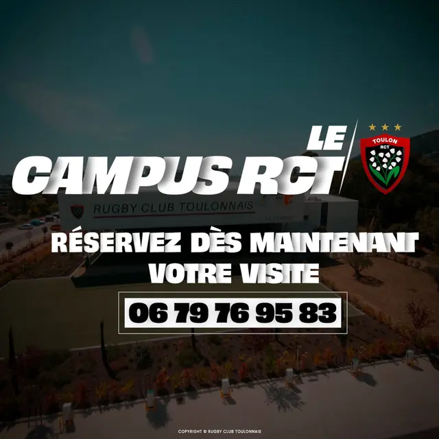 Visite guidée du Campus RCT_Toulon