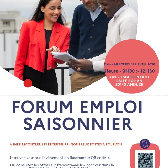Forum de l’emploi saisonnier- Cévennes ’Up »_Anduze