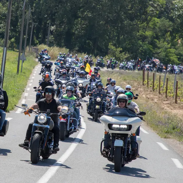 La grande Parade Harley-Davidson_Grimaud