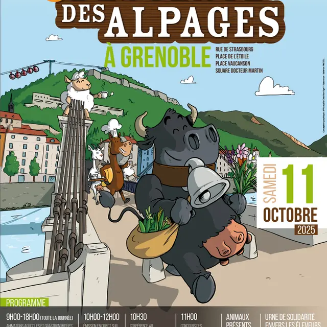 Descente des alpages_Grenoble