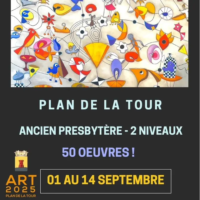Exposition - peintures Michèle Auderson_Le Plan de la Tour