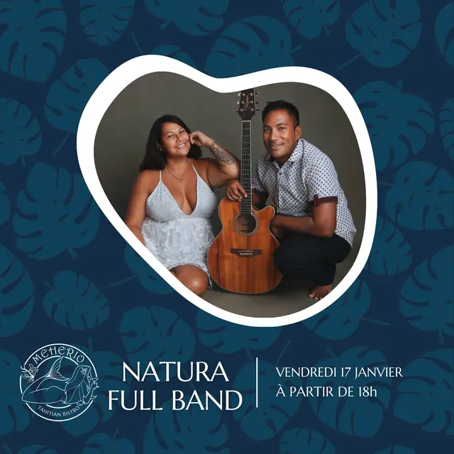 Natura Jam Full Band en Concert - Meherio Tahitian Bistro_Papeete