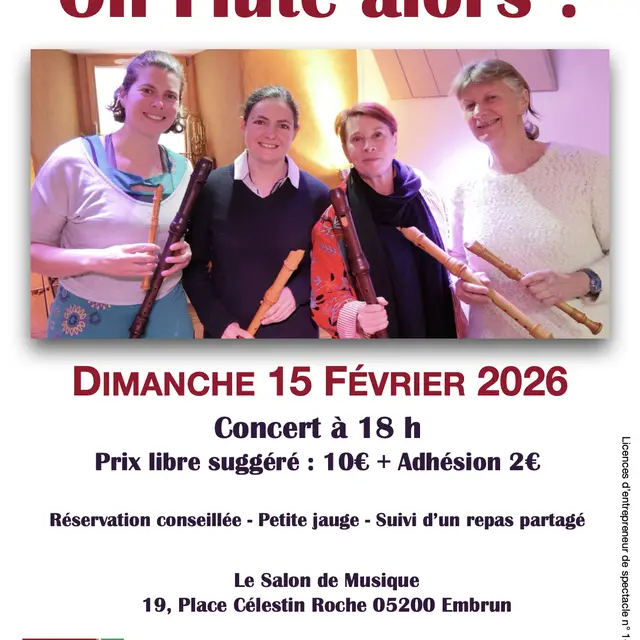 Consort de flûtes à bec Oh flûte alors !