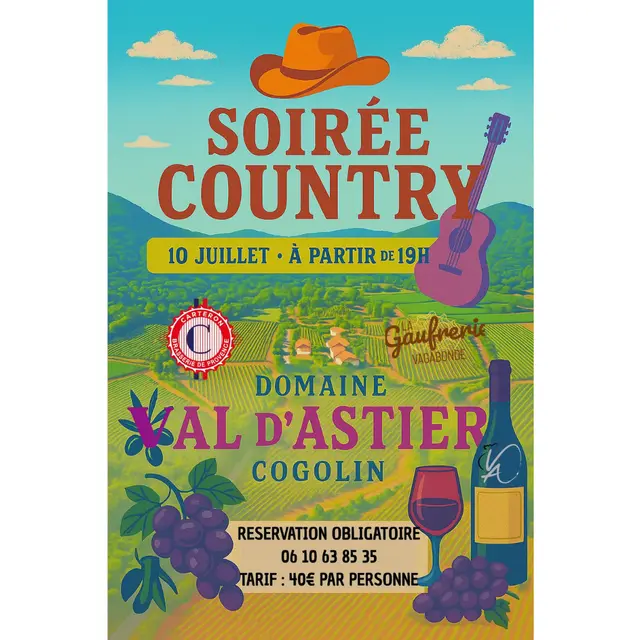 Soirée country_Cogolin