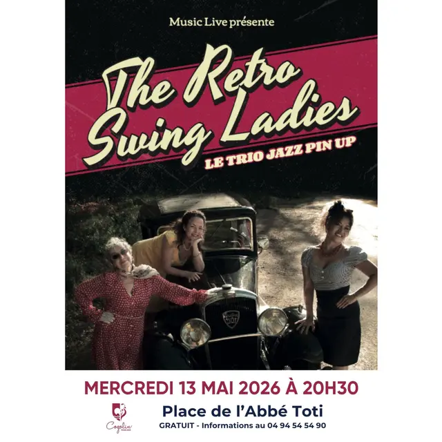 Concert des retro swing ladies_Cogolin