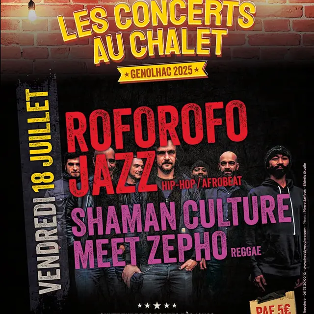Les concerts au Chalet - Génolhac 2025_Génolhac