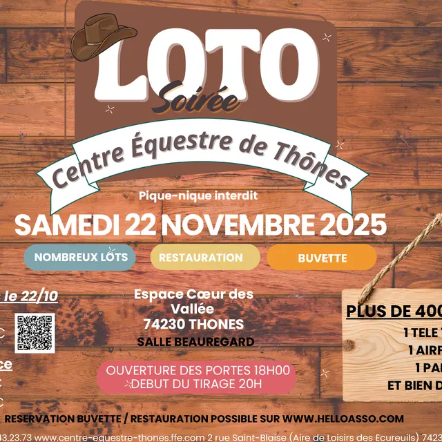 Loto du centre équestre_Thônes