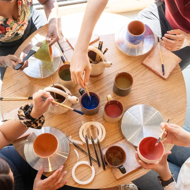 Ateliers de peinture sur céramique