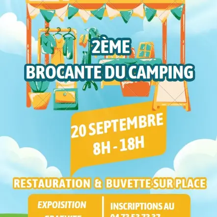 Affiche brocante