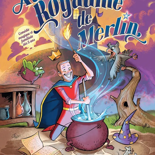 Spectacle jeune public «Au royaume de Merlin»_Le Pontet