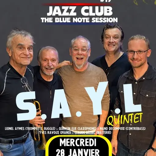 Un concert à ne pas manquer! S'A'Y'L QUINTET à l' Essentiel à Cucuron_Cucuron