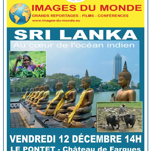 Ciné conférence Sri Lanka, au cœur de l’Océan Indien_Le Pontet