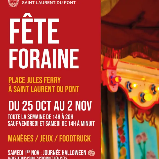 Fête foraine_Saint-Laurent-du-Pont