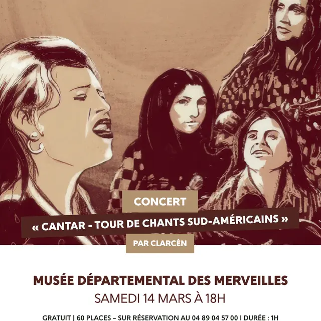Concert Cantar - Tour de chants sud-américains_Tende