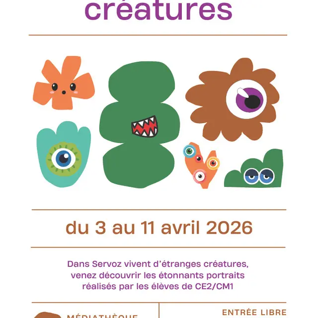 Exposition  Chirvantesques créatures _Servoz