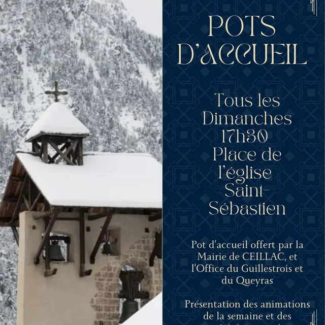 Bien'venus chez nous ! Pot d'accueil_Ceillac