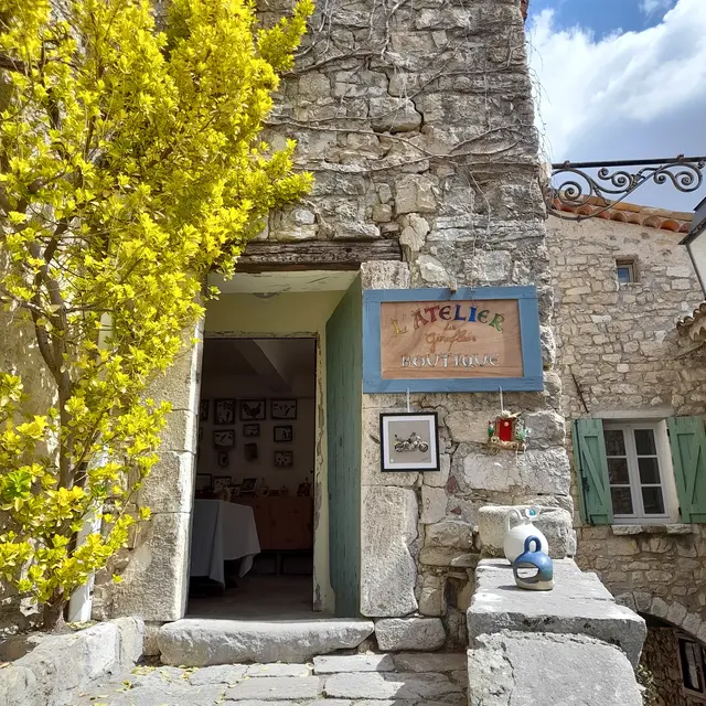 Entrée de la boutique