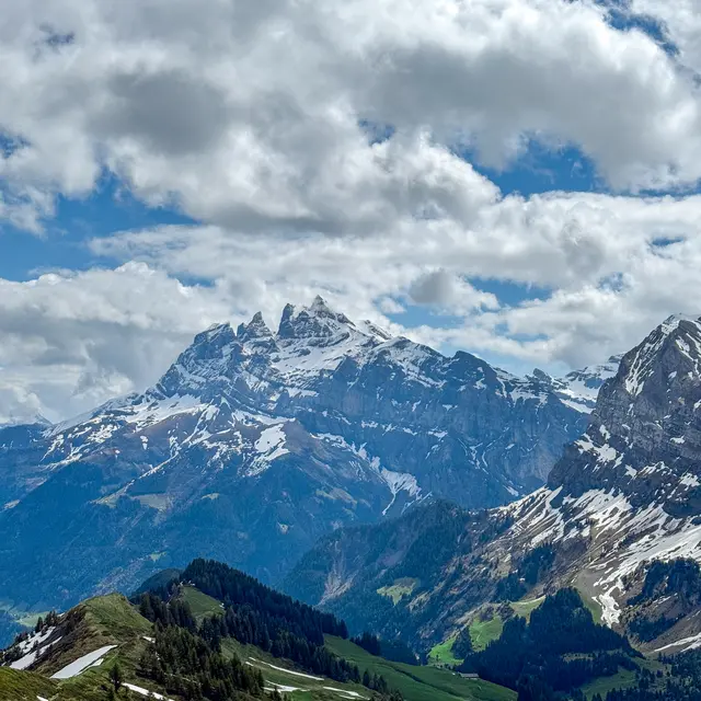 Col de cou depuis le lac des Mines d'Or_Morzine