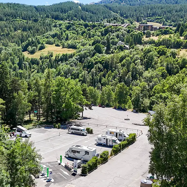 Val d'Allos - Aire pour camping-cars_Allos