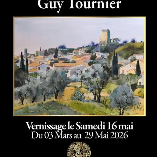 Vernissage de l'exposition de Guy Tournier au Cellier des Princes_Courthézon