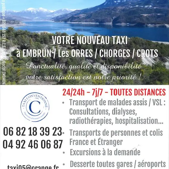 Alpes Sud Taxi - Taxi AVA