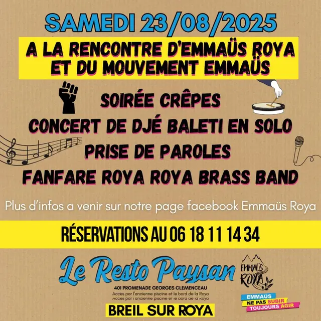A la rencontre d'Emmaüs Roya_Breil-sur-Roya