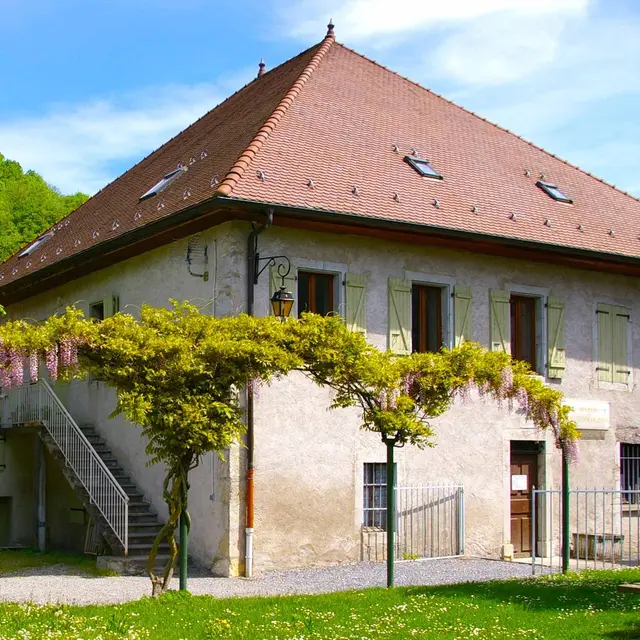 musee archéologique de viuz  Faverges extérieur