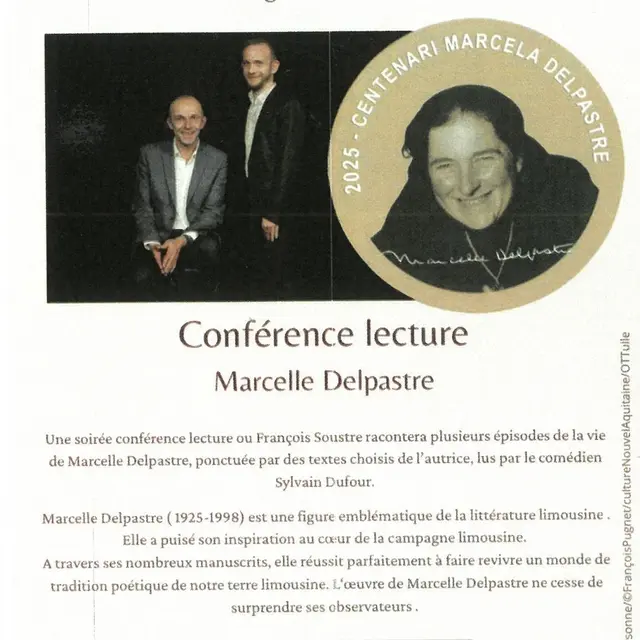 Café littéraire, 3ème édition - Marcelle Delpastre_Auriac
