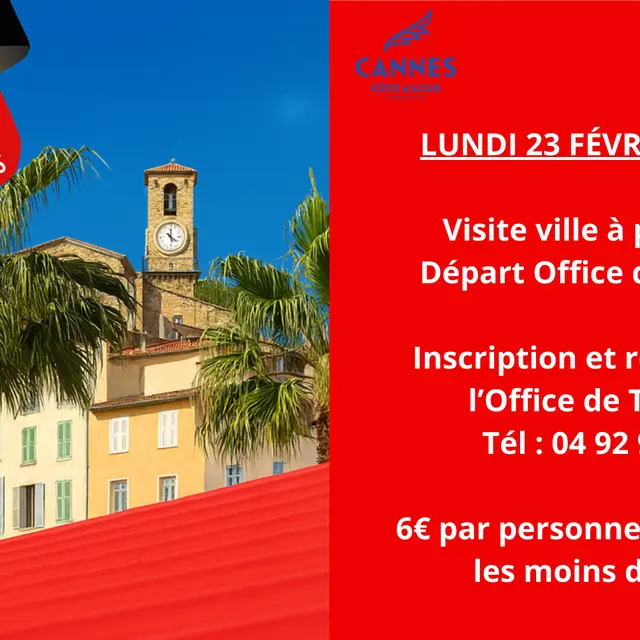 Visite guidée Cannes, un tapis rouge pour remonter le temps_Cannes