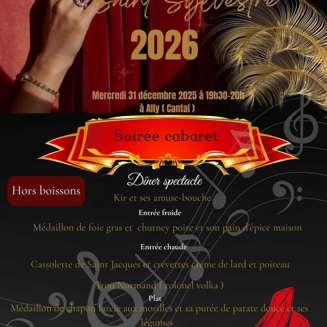 Réveillon du Nouvel An au Relais de Poste_Ally