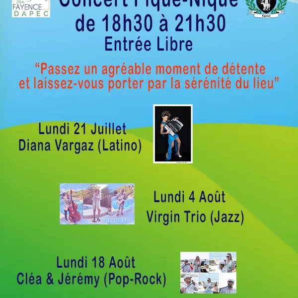 Concert pique-nique_Fayence