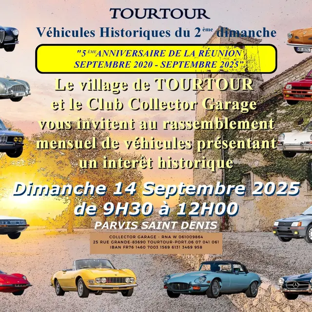 Rassemblement de Véhicules Anciens_Tourtour
