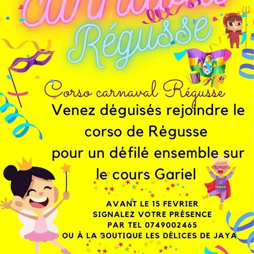 Corso carnaval Régusse