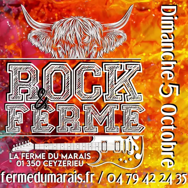 Concert Rock & Ferme à la Ferme du Marais à Aignoz_Ceyzérieu