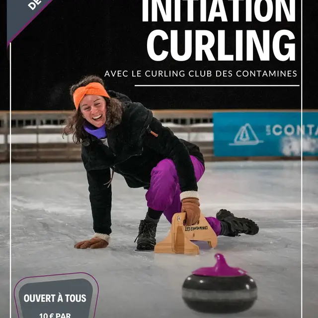 Initiation Curling_Les Contamines-Montjoie