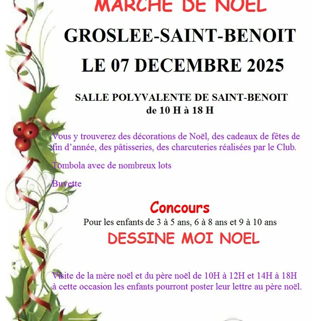 Marché de Noël à Saint Benoit_Groslée-Saint-Benoit